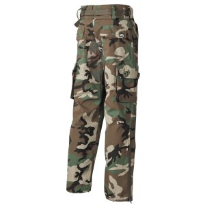 Commando Pants, "Smock", Rip Stop, woodland