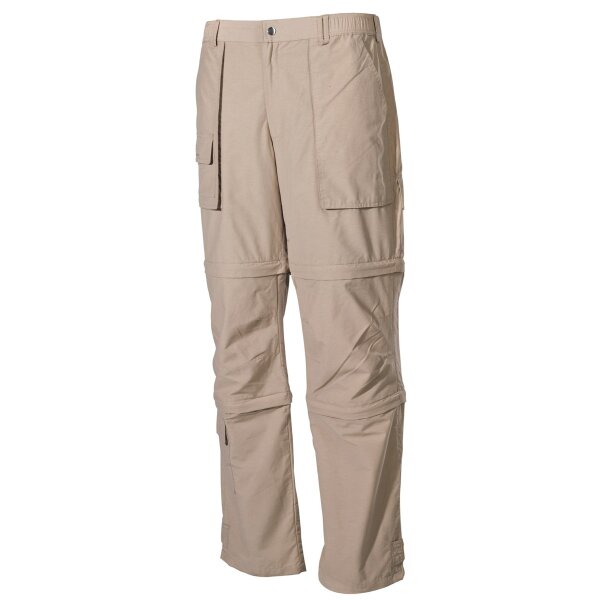 Multifunctional Pants, khaki, microfibre, leg pockets