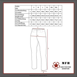 Outdoor Pants, Poly Tricot, low-noise material, OD green