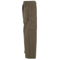 Outdoor Pants, Poly Tricot, low-noise material, OD green