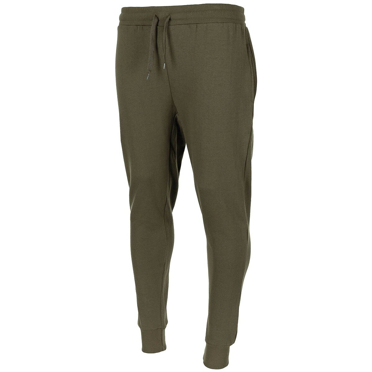 Tracksuit Pants, "Jogger", OD green