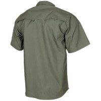 Shirt,"Attack", short-sleeved, OD green, Teflon, Rip Stop