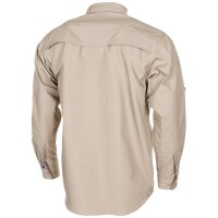 Shirt, "Attack", long-sleeved, khaki, Teflon, Rip Stop