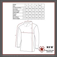 US Tactical Shirt, long-sleeved, HDT-camo LE