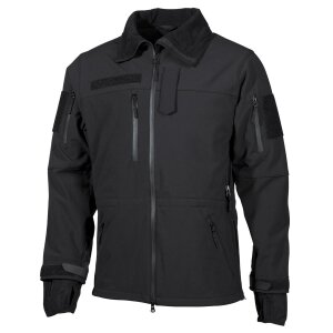 Soft Shell Jacket, &quot;High Defence&quot;, black