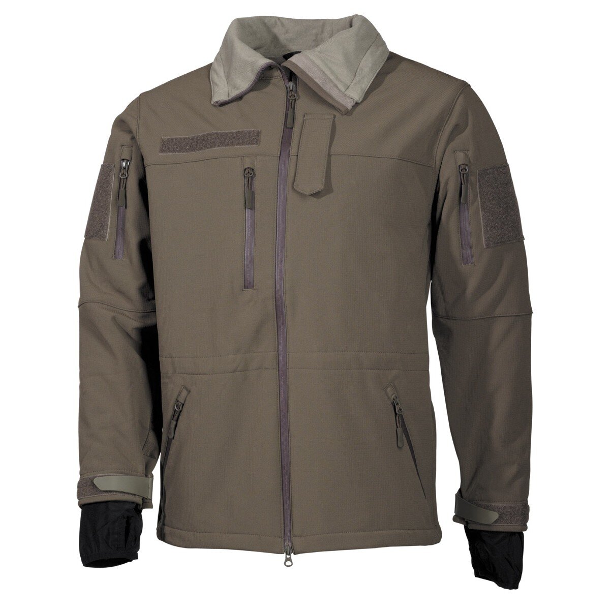 Soft Shell Jacket, "High Defence", OD green