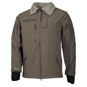 Soft Shell Jacket, &quot;High Defence&quot;, OD...