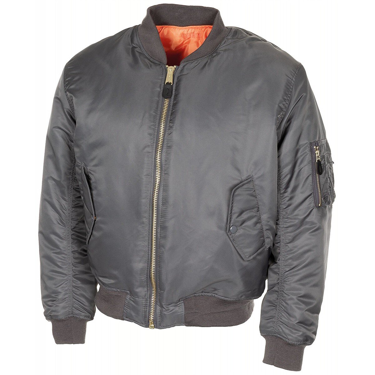 US Pilotenjacke MA1, urban grau