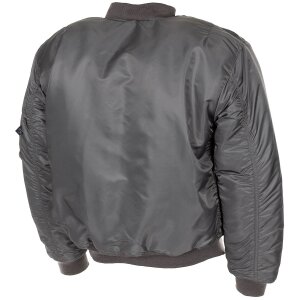 US blouson de pilote MA1, gris urbain