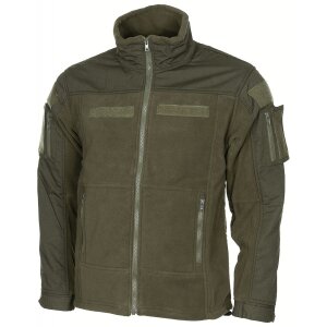 Fleece Jacket, &quot;Combat&quot;, OD green