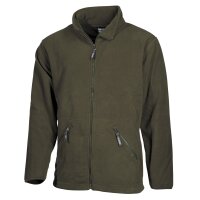 Fleece Jacket, "Arber", OD green