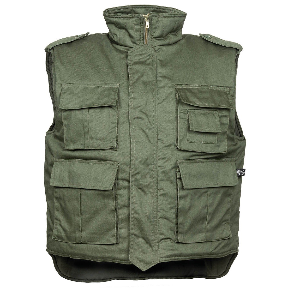 US Quilted Vest, "Ranger",  OD green