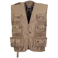 Outdoor Vest, khaki, heavy version