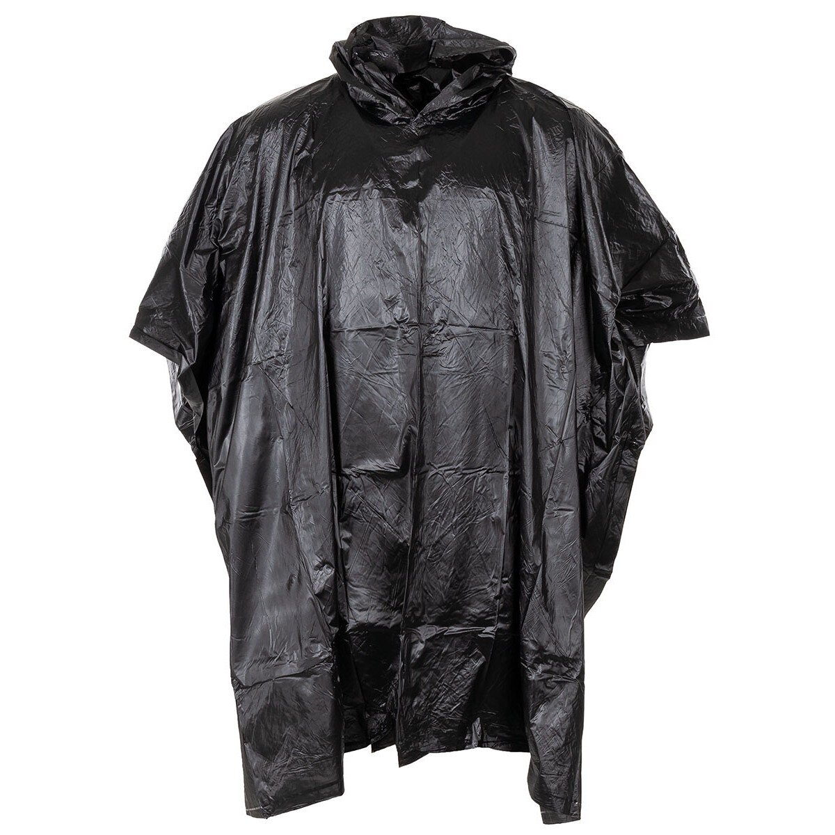 Poncho, Vinyl, black, ca. 200 x 127 cm, 0,12 mm