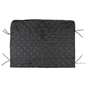 Poncho Liner (Comforter), black, ca. 210 x 150 cm
