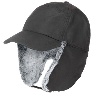 Winter Cap, "Trapper", black