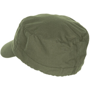 US Cap, Rip Stop,  OD green, "Elasti-Fit"