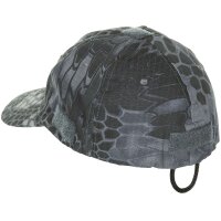 Operations Cap, with loop panels,  snake black