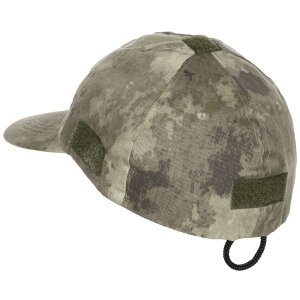 Operations Cap, with loop panels,  HDT-camo