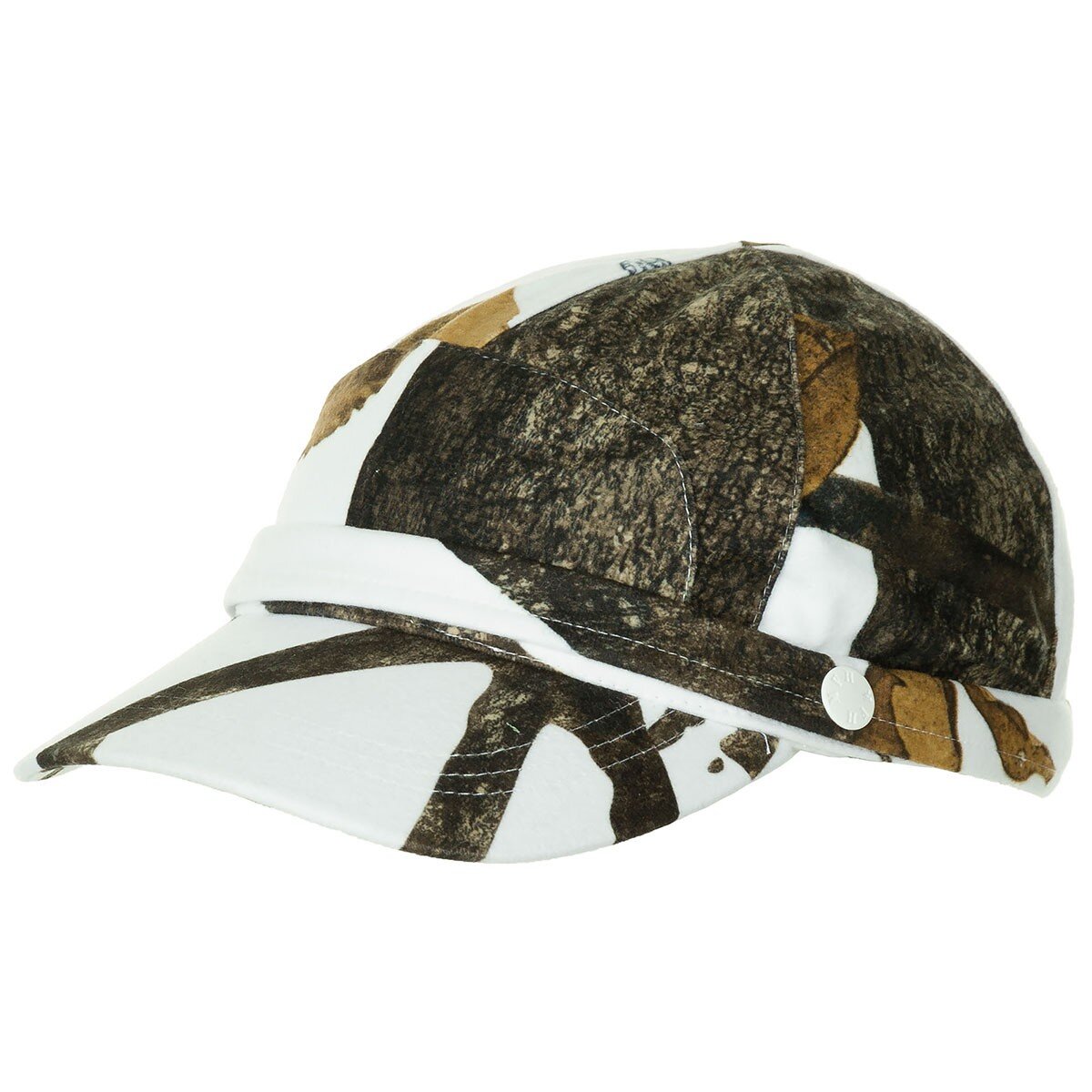 casquette, hunter-snow, bandes lumineuses orange