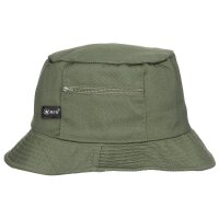 Fisher Hat, small side pocket, OD green