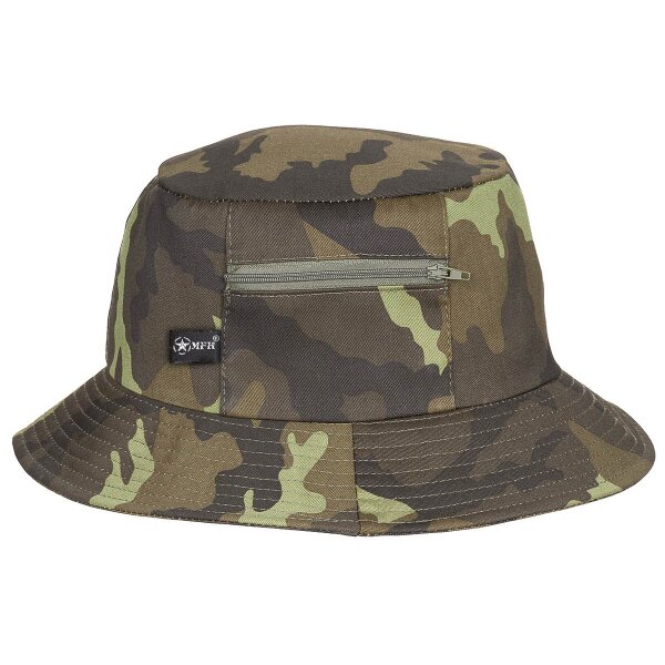 Fisher Hat, small side pocket, Typ 95 CZ camo