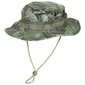 US GI Bush Hat, chin strap, GI Boonie, Rip Stop, hunter-green