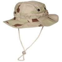 US GI Bush Hat, chin strap, GI Boonie, Rip Stop, 3 col. desert