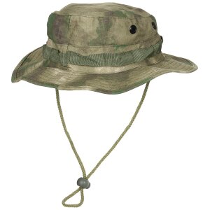 US GI Bush Hat, chin strap, GI Boonie, R/S, HDT-camo FG