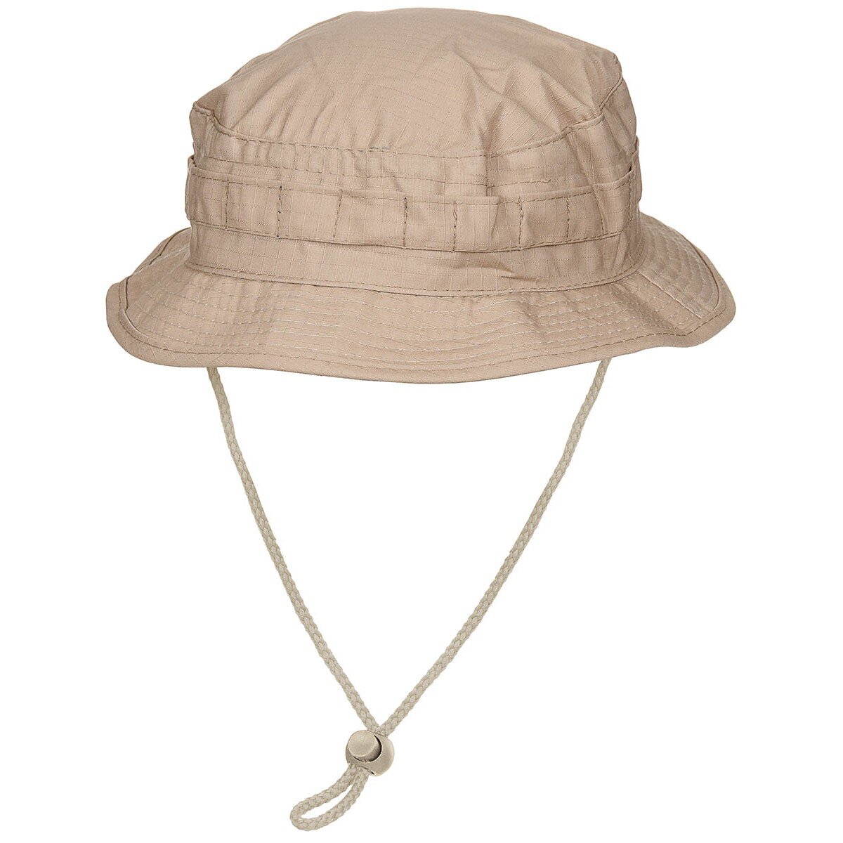 Boonie Outdoor Hut oder Buschhut aus Rip Stop, khaki