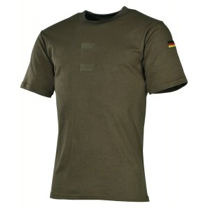Bundeswehr maillot de corps tropical, kaki, velcro,...
