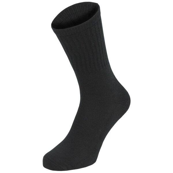 Army Socks, black, half-long, 3-pack