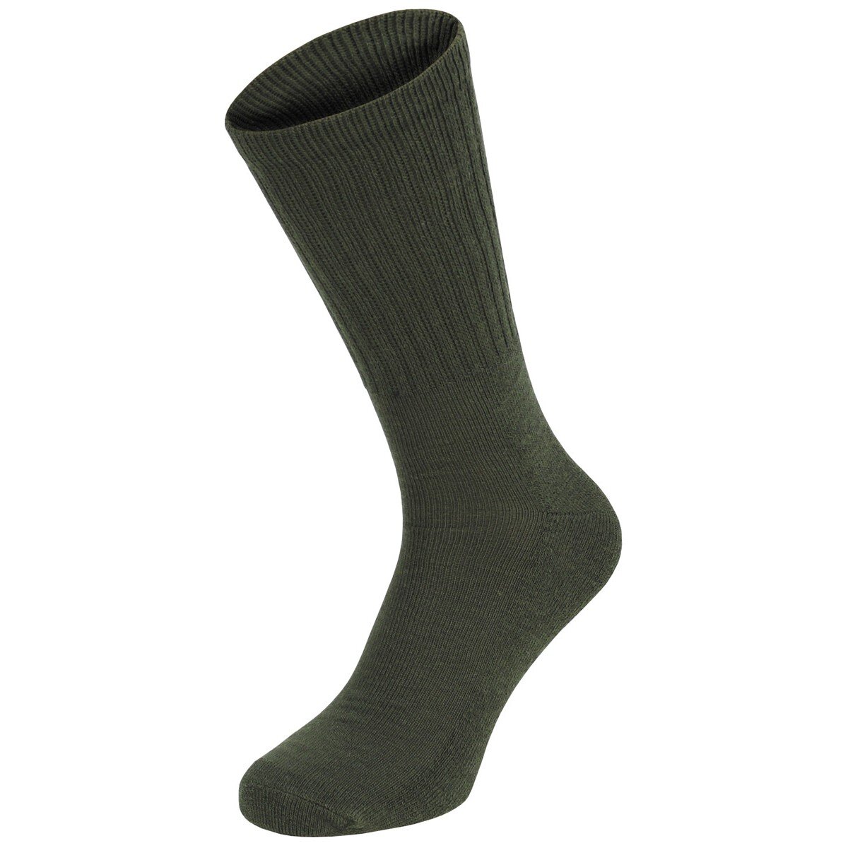 Chaussettes Army, kaki, demi-longues, paquet de 3