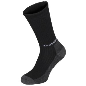 Trekking Socks, &quot;Lusen&quot;, black, terry sole