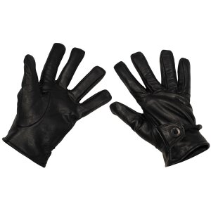 Western Gloves, leather, black