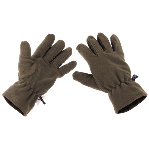 Fleece Gloves, OD green, 3M┘ Thinsulate┘ Insulation