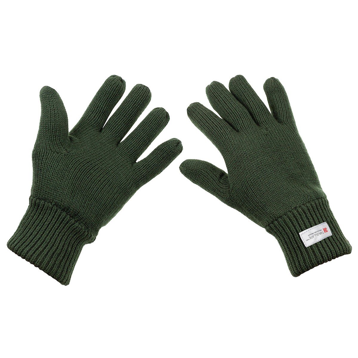 Strickhandschuhe, oliv 3M+ Thinsulate+ Insulation