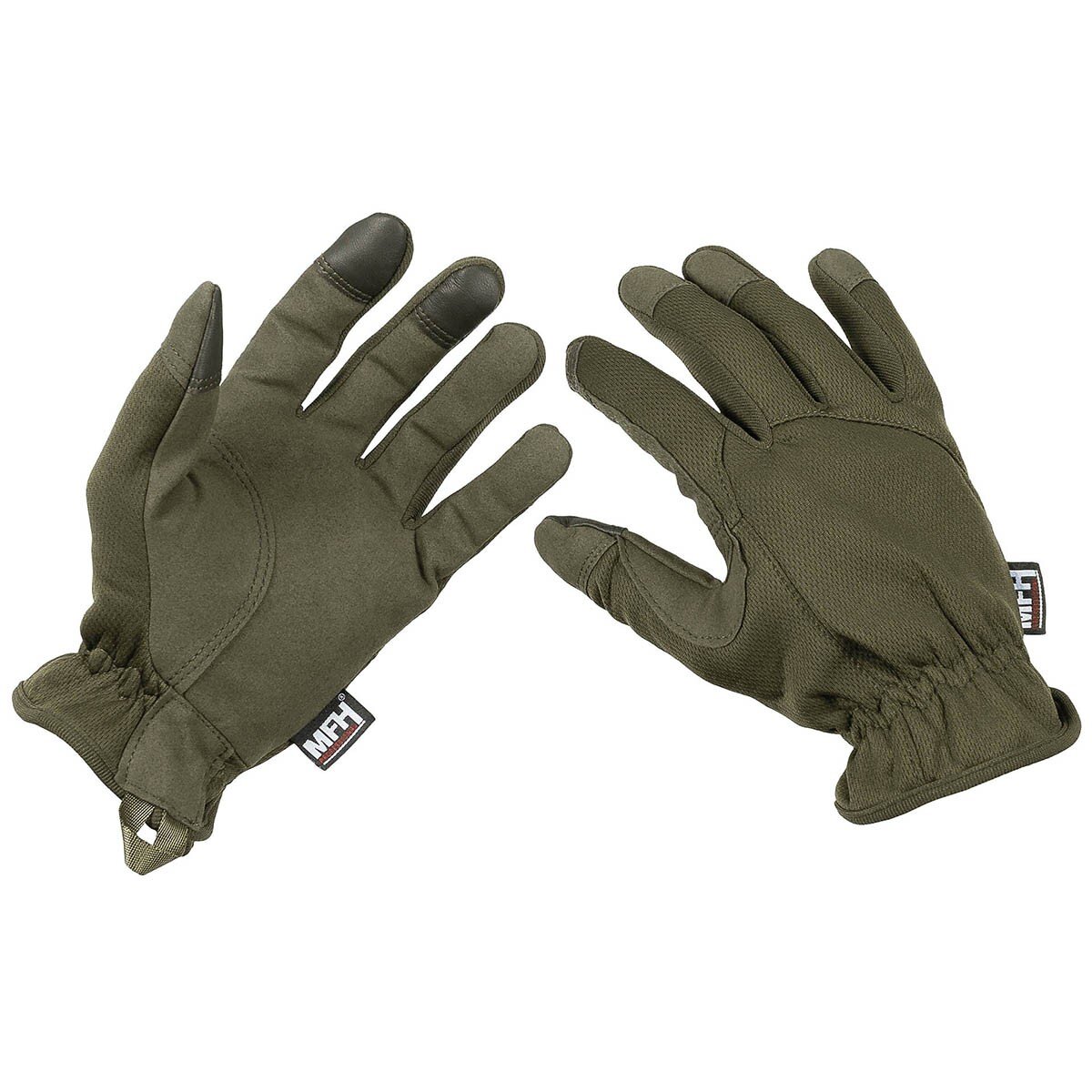 Outdoor Fingerhandschuhe, oliv, Lightweight