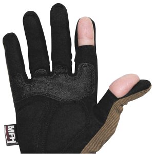 Tactical Gloves, "Attack", coyote tan