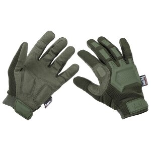 Tactical Gloves, &quot;Action&quot;, OD green