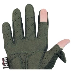 Tactical Gloves, "Action", OD green