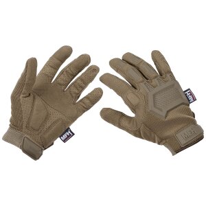 Tactical Gloves, &quot;Action&quot;, coyote tan