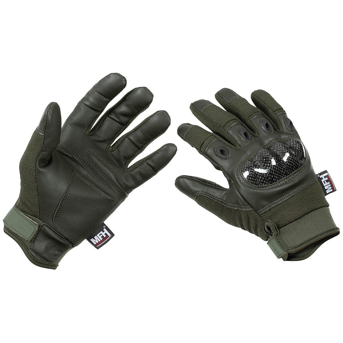 Gants Tactical Outdoor, "Mission" olive