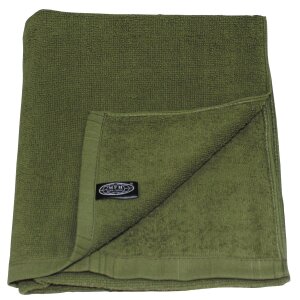 Towel, Terry, OD green, ca. 110 x 50 cm