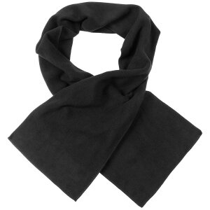 Fleece-Schal, schwarz, ca. 160 x 25 cm