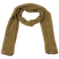 Mesh Scarf, coyote tan, ca. 190 x 90 cm