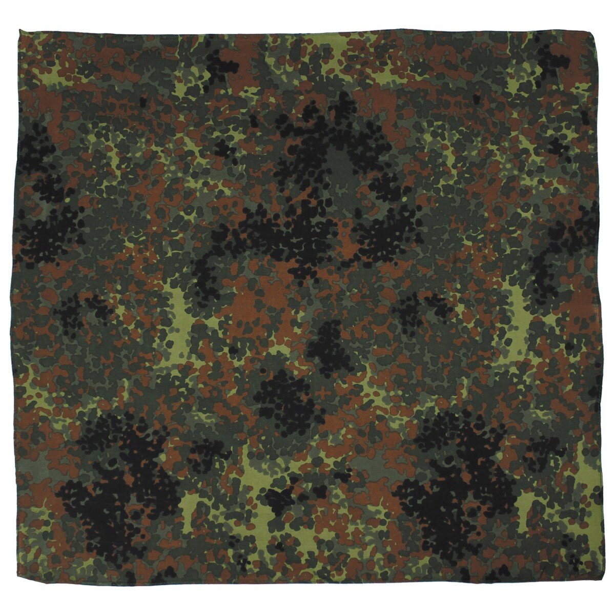 Bandana, flecktarn, ca. 55 x 55 cm, Baumwolle