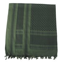 Scarf, "Shemagh",  OD green-black