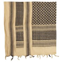 Scarf, "Shemagh",  sand-black