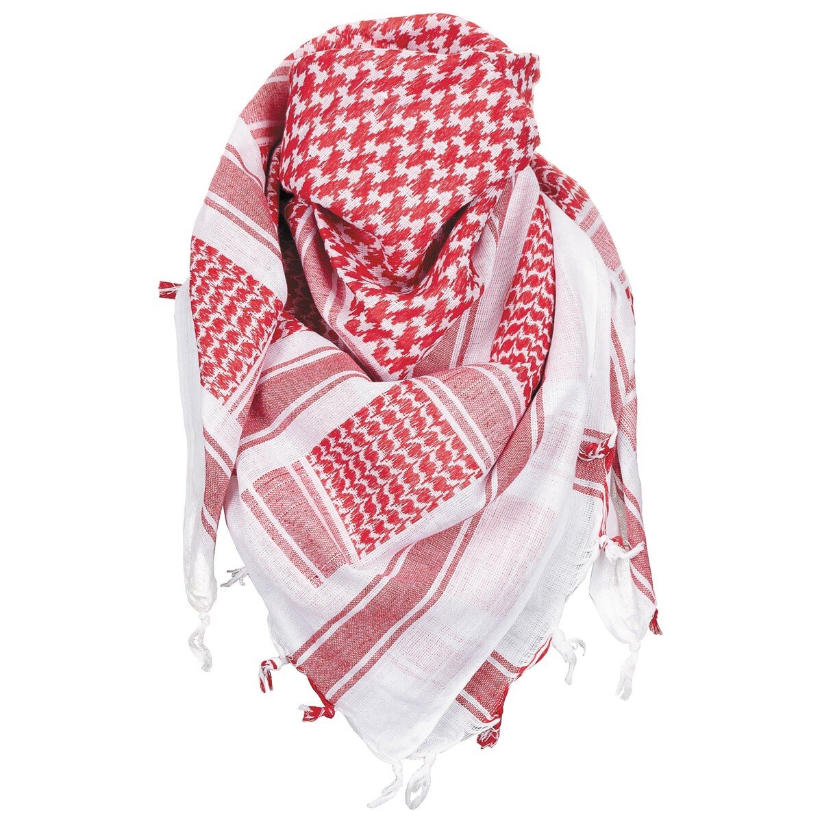 Scarf, "Shemagh",  red-white